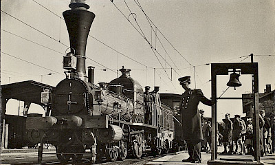 Spanisch Brötli Bahn, riproduzione di 1947 (ETH-Bibliothek Zürich)